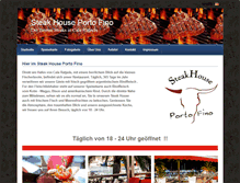 Tablet Screenshot of portofino-calaratjada.com
